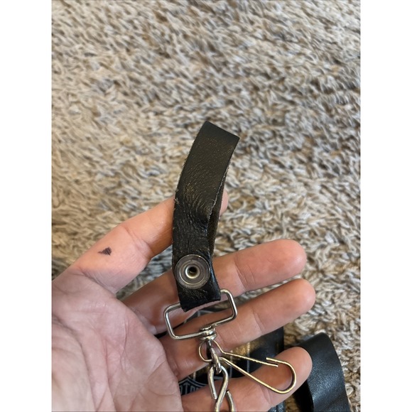 Vintage Harley Davidson Leather Chain Wallet Made In The USA - Picture 4 of 13